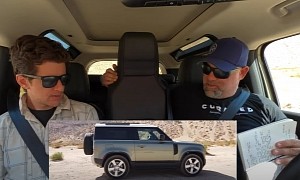 Watch: Matt Farah Takes The 2021 Land Rover Defender 90 Way Off Road
