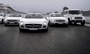 Watch Mercedes AMG's Russian Commercial