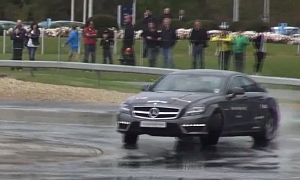 Watch Mercedes Officially Drifting its Cars in the UK