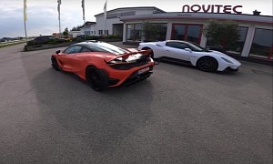 Watch: Novitec Takes Its McLaren 765LT Out for a Flame Throwing Demonstration