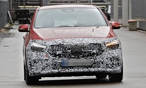 Watch Out, BMW 2 Series Active Tourer, the Mercedes-Benz B-Class Is Getting a Nose Job