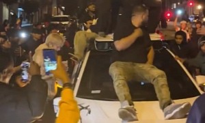 Watch Skateboarders Vandalize Waymo Self-Driving Car in San Francisco