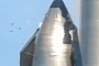 Watch Starship's Heat Shield Mildly Disintegrate During Pressure Test