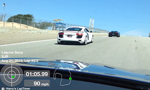 Watch Steve Dinan Chase Down an R8 in His BMW M5