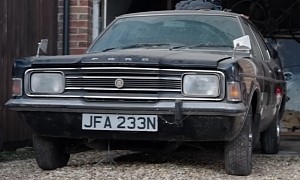 Survivor 1974 Ford MK III Cortina 2000E SVO Roars to Life After 24 Years in Confinement