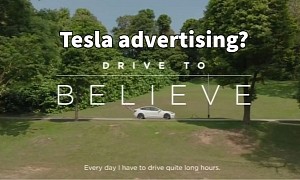Watch Tesla's Powerful 'Drive To Believe' Video - Its First Attempt at Advertising