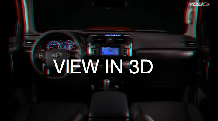 2014 Toyota 4Runner 3D Interior