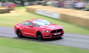 Watch the 2015 Ford Mustang GT Tackle the Goodwood Hill Climb