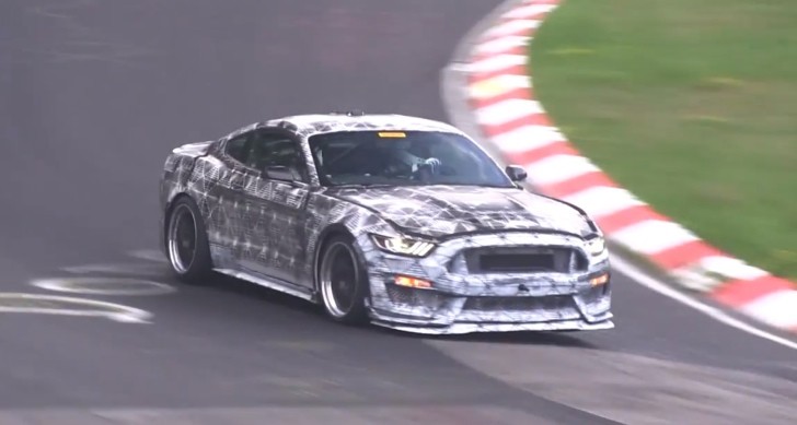 2016 Ford Mustang Shelby GT350 Nurburgring testing