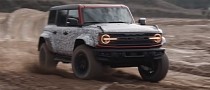 Watch the 2022 Ford Bronco Raptor Make a Picnic Out of Off-Road Course