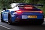 Watch the 2022 Porsche 911 GT3 Stop Just Short of 200 MPH on the Autobahn