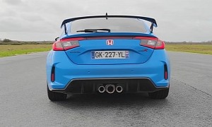 Watch the 2023 Honda Civic Type R Crack 143 MPH Without Breaking a Sweat