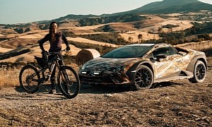 Watch the 2023 Lamborghini Huracan Sterrato Kick Up Dirt in Official Teaser Video
