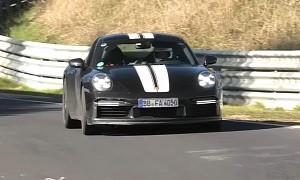 Watch the 992 Porsche 911 Sport Classic Tackle the Nordschleife