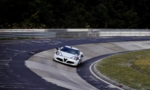 Watch the Alfa Romeo 4C Lap the Nurburgring