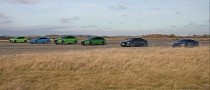 Watch the Audi RS e-tron GT Obliterate the RS 6 Avant and R8 in a Drag Race