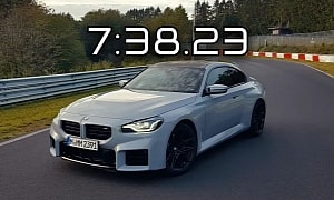 Watch the BMW M2 Lap the Nurburgring Nordschleife in 7:38.23