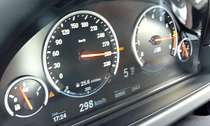 Watch the BMW M6 Gran Coupe Accelerate to 300 km/h