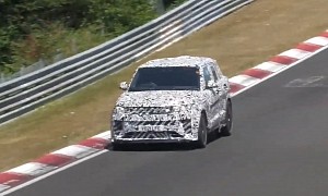 Watch the BMW V8-Powered 2024 Range Rover Sport SVR Testing at the Nurburgring