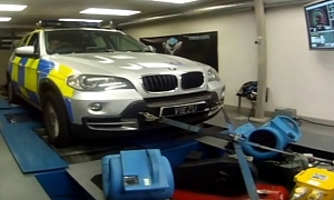 Watch the British Police Dyno their BMW X5 for Tuning