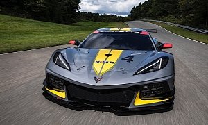 Watch the New Chevrolet Corvette C8.R on the Race Track, Full Details Released