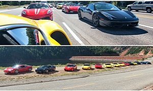 Watch the Ferrari Club of America’s Latest Mountain Drive in One Mega Gallery