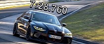 Watch the G80 BMW M3 CS Lap the Nurburgring in 7 Minutes 28 Seconds