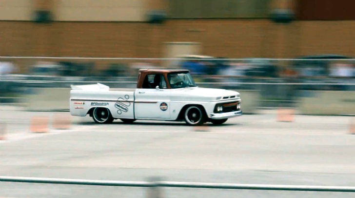 Custom '63 Chevrolet pickup truck