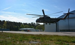 Watch the Heavyweight CH-53G “Dance” During a Special Test in Germany