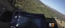 Watch the Horrible Moment a Biker Falls 250-Feet Off a Mountain Road