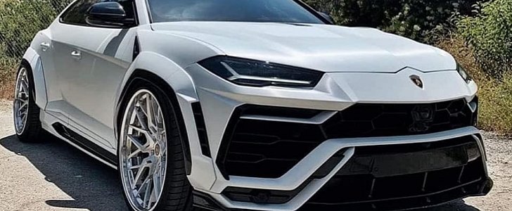 Watch the Lamborghini Urus Get a Carbon Widebody Kit, Go Off-Roading