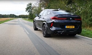 Watch the Mad 625 HP BMW X6 M Competition Hit 186 MPH on the Autobahn