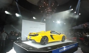 Watch the McLaren MP4-12C Spider Global Unveiling at Pebble Beach