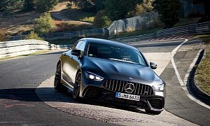 Watch the Mercedes-AMG GT 63 S Become Fastest Four-Seater at Nurburgring