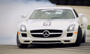 This Is How They Drift at the Mercedes AMG Driving Academy