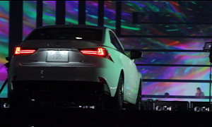 Watch the New Lexus IS Turned into a Psychedelic Simulator