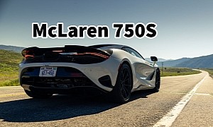 Watch the New McLaren 750S Hit Over 200 MPH on a Closed Highway in Idaho