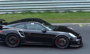 Watch the New Porsche 911 GT2 Testing at the 'Ring