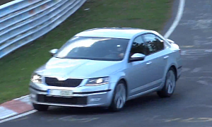 Watch the New Skoda Octavia RS Lap the Nurburgring