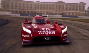 Watch the Nissan GT-R LM Nismo Gearing Up For Le Mans 2015