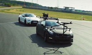 Watch the Nissan GT-R "Ultimate Camera Car" Filming a 2020 GT-R Nismo