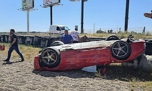 Watch the Shocking Onboard Footage of a Horrendous Ferrari 458 Crash