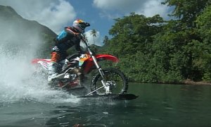 Watch the Story Behind Robbie Maddison's Amazing Motorcycle Surf Ride