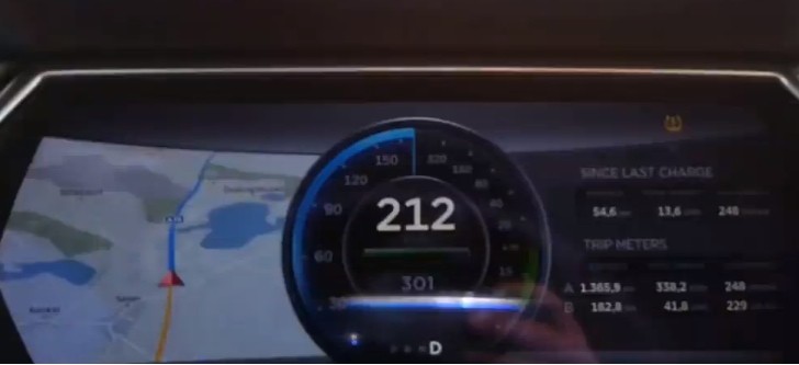 Tesla Model S top speed