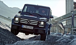 Watch Three Minutes of the Mercedes-Benz G-Class Doing what It Does Best