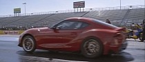 Watch the Toyota GR Supra "10-Second Twins" Proving Their Worth on the Drag Strip