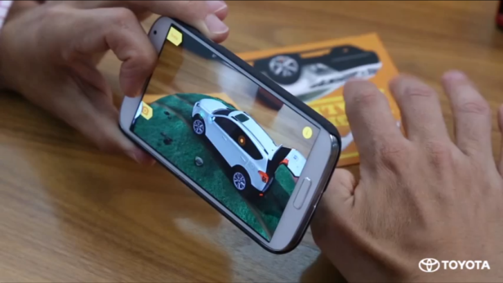 Toyota RAV4 Augmented Reality App