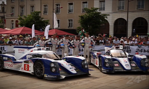 Watch the Two TS030 Racecars at Le Mans