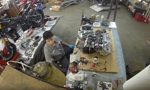 Watch the Yamaha YZF-R1 Gearbox Recall in Timelapse