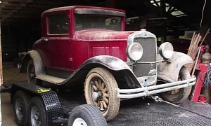 Watch This 1930 Plymouth Model 30U Rumble Seat Coupe Barn Find Get a Second Chance at Life